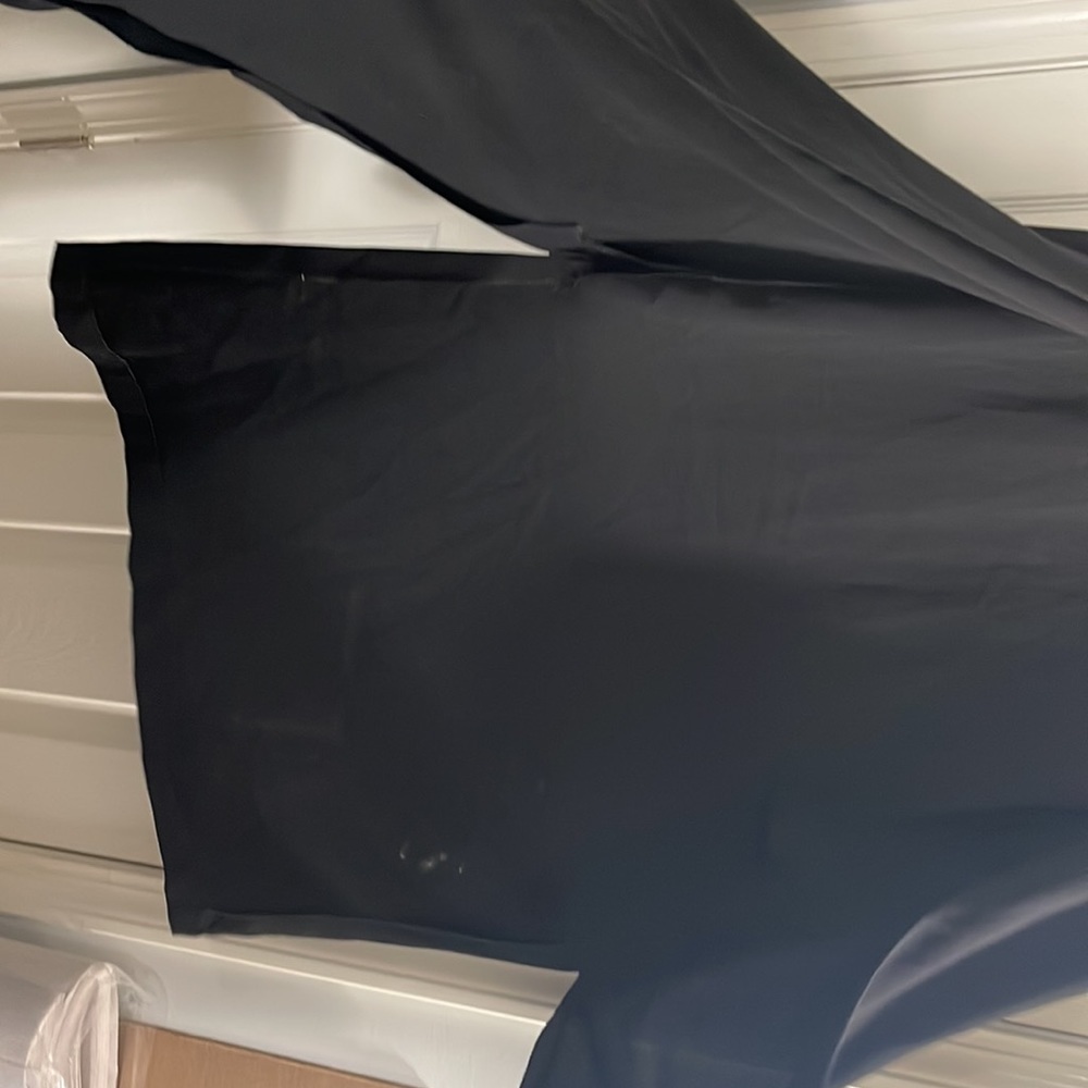 Danny & Nicole 1 button closure black cape, size 12 - Picture 9 of 11